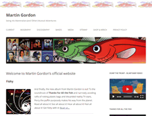 Tablet Screenshot of martingordon.de